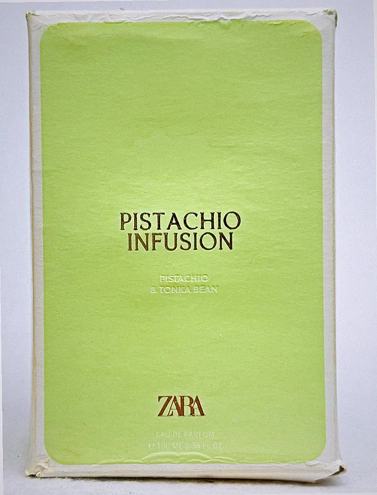 1 ZARA Women PISTACHIO INFUSION Tonka Bean EDP Eau De Parfum Perfume 3.38 oz 100