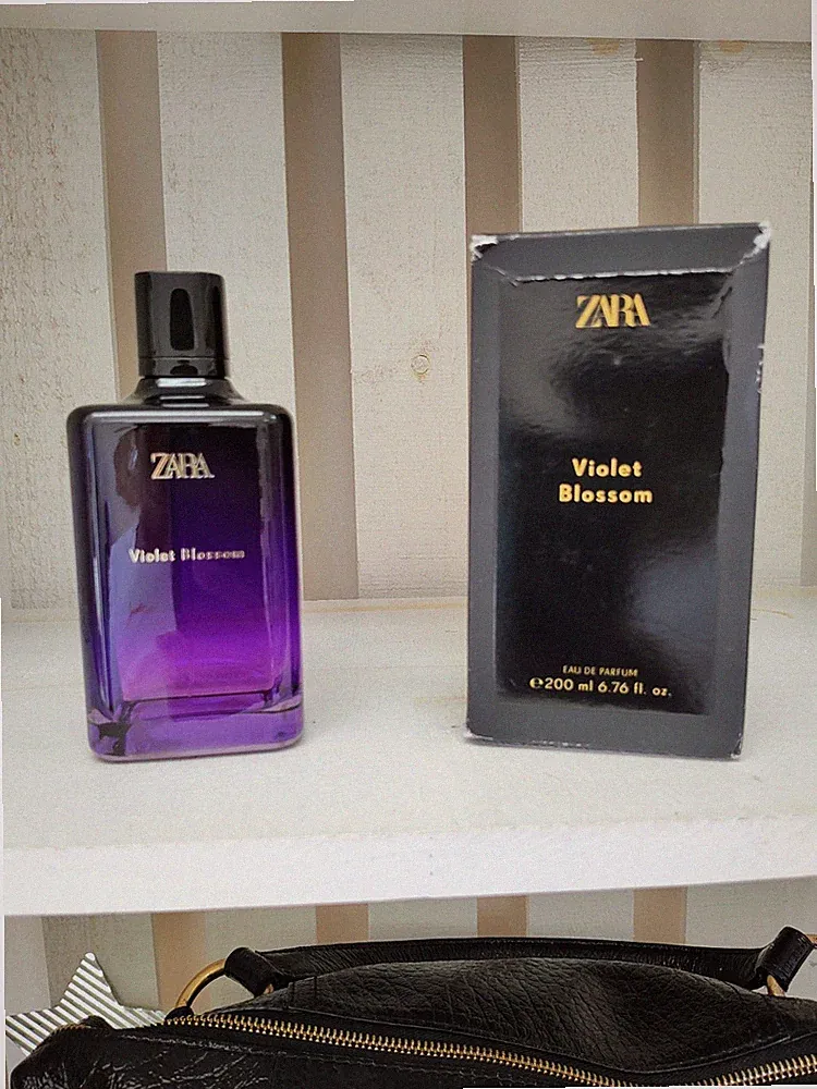 Big Bottle 💜 New Zara Violet Blossom 200 ML 6.8 fl. oz. Made In Spain! LL Scent