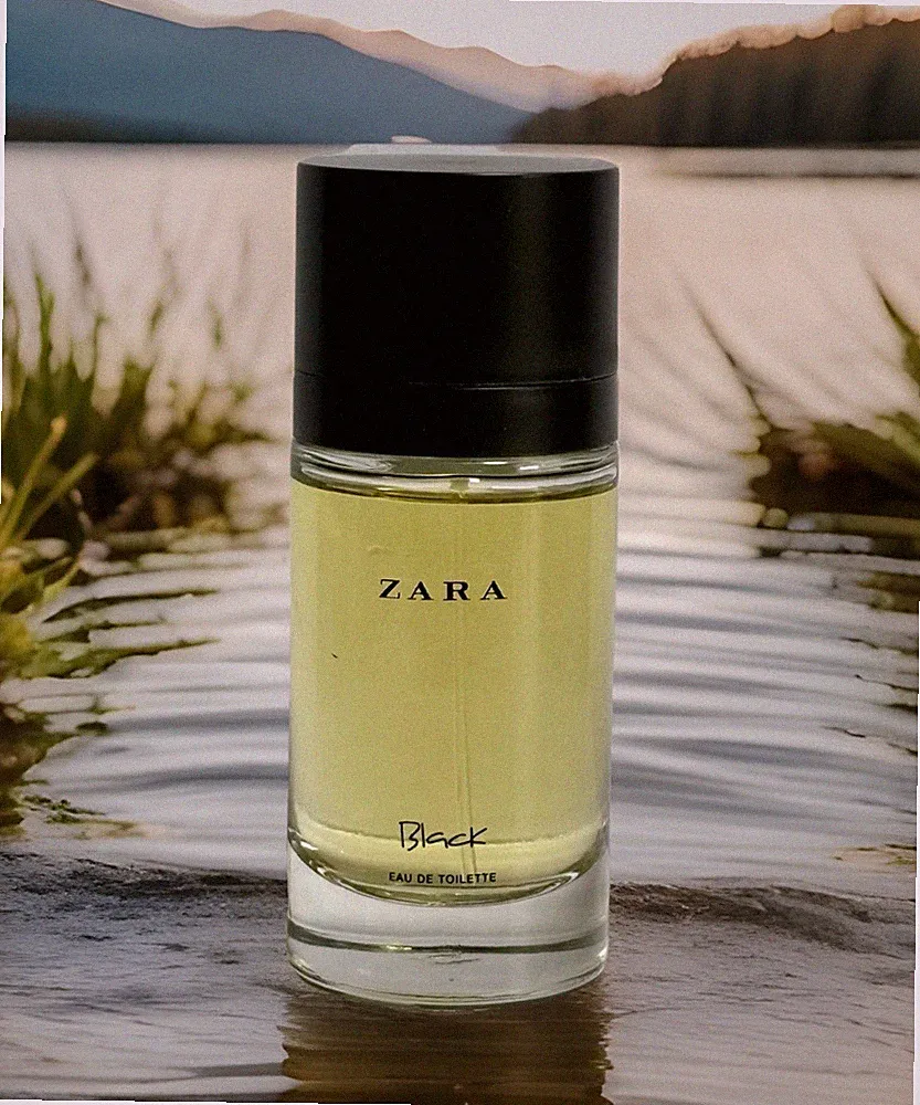 Zara BLACK 1.7oz/50ml Eau De Toilette EDT Perfume Spray For Women