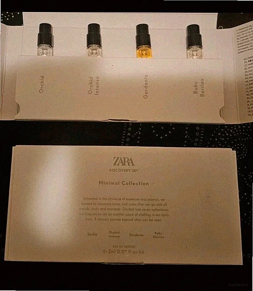 💐 Zara Discovery Minimalist Collection Set Orchid Intense Gardenia Ruby Berries