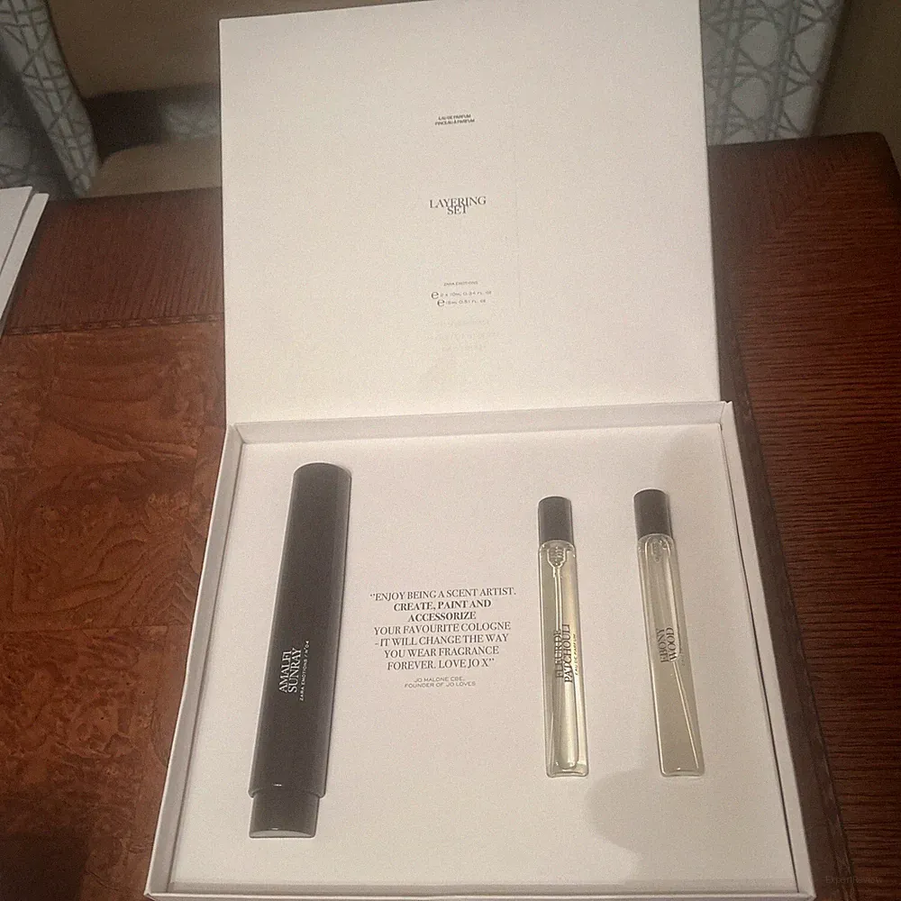 ZARA Emotions Perfume Layering Set Ebony Wood-Fluer De Patchouli-Amalfi Sunray