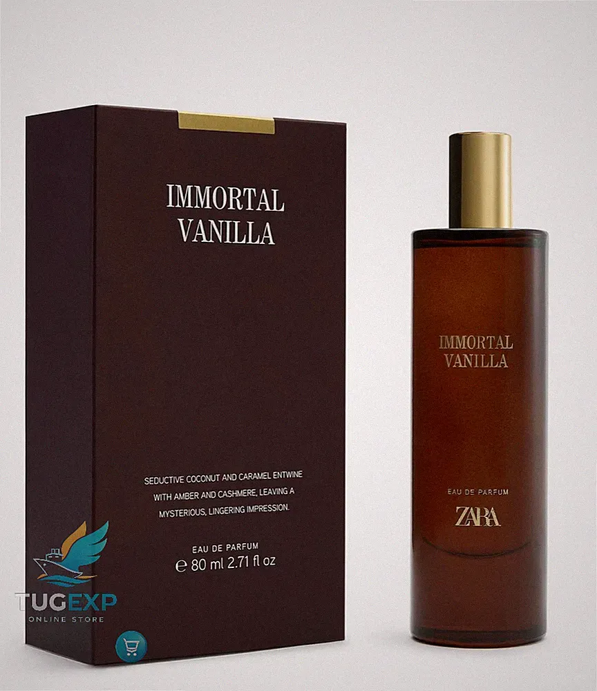 ZARA Immortal Vanilla 80ml Limited Edition EDP Woman Perfume Fragrance 2.71 oz
