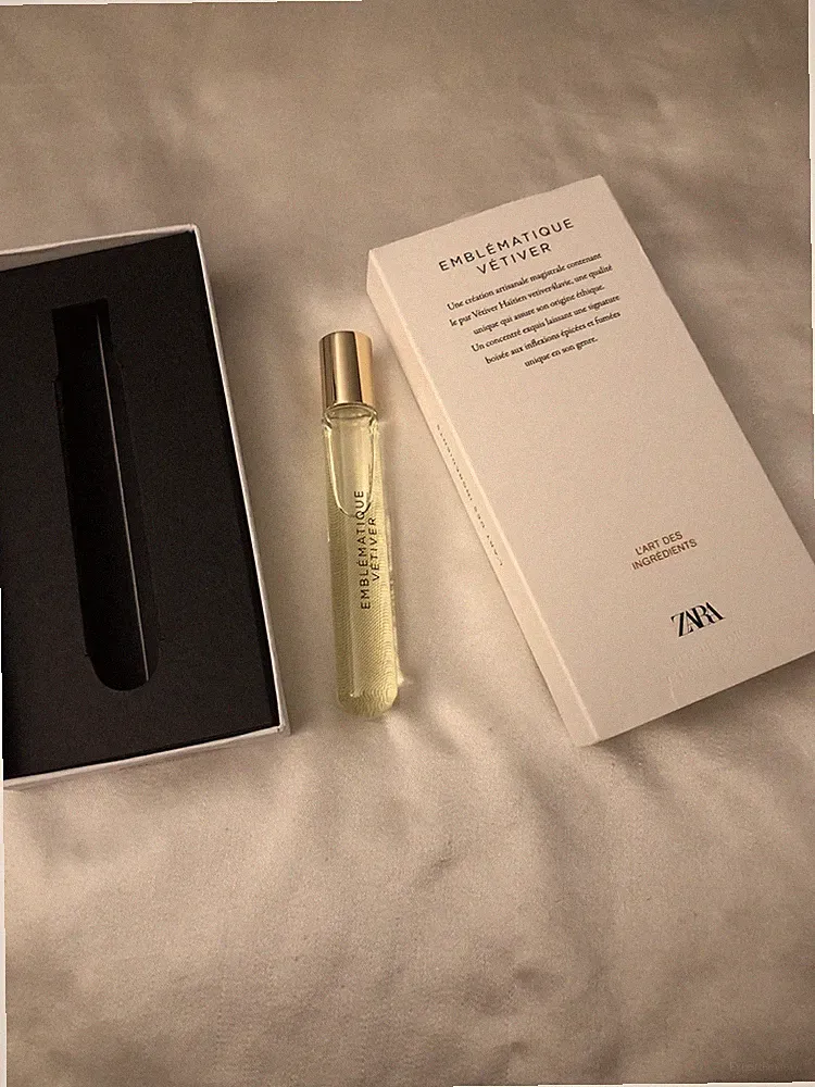 Zara L’Art Des Ingredients Eblematique Vetiver Roll On Perfume Oil 15ml NIB
