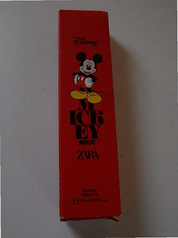 Zara mickey mouse Eau De Parfum 10 Ml .34 Fl Oz Perfume Travel Spray