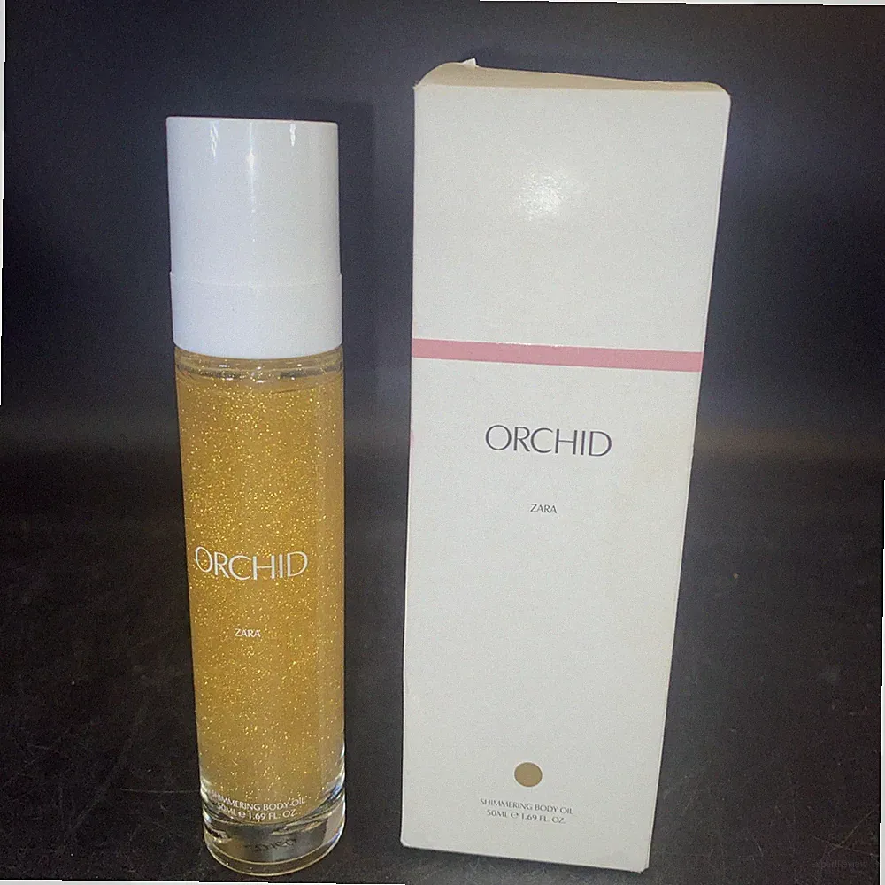 Zara | ORCHID Shimmering Body Oil 1.69oz/50mL Fragrance Moisturizer.