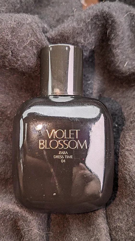 Zara Perfume Violet Blossom Dress time 04 Eau De Parfum 3oz New Without Box