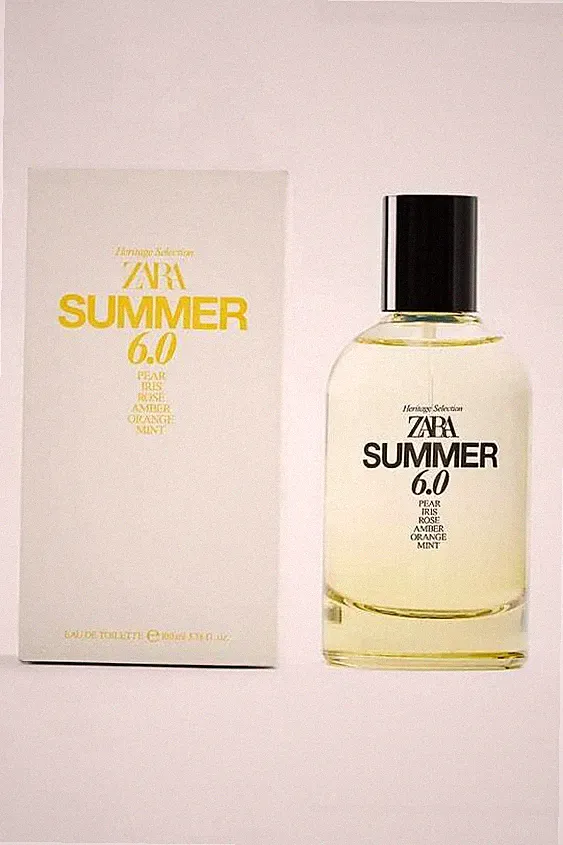 ZARA SUMMER 6.0 EAU DE TOILETTE 100 ML (3.4 FL. OZ) BRAND NEW SUMMER FRAGRANCE